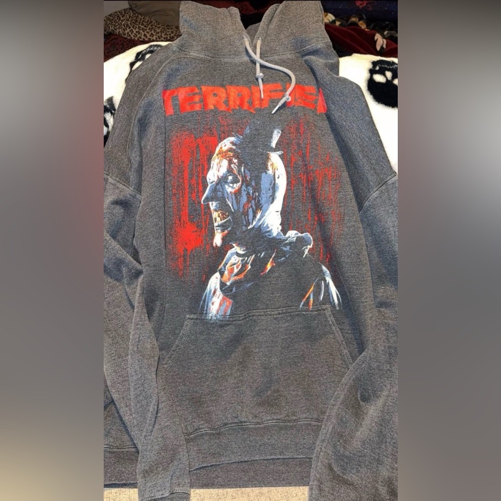 Gray Terrifier Hoodie